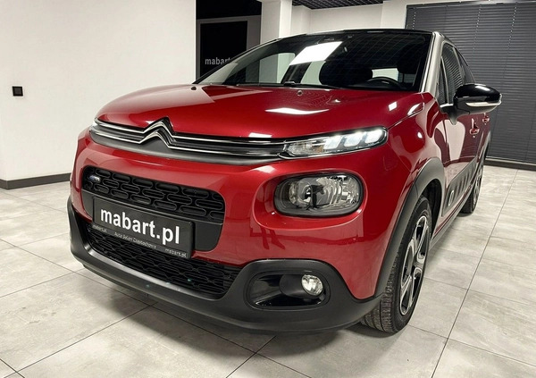 Citroen C3 cena 53900 przebieg: 70000, rok produkcji 2018 z Tychy małe 704